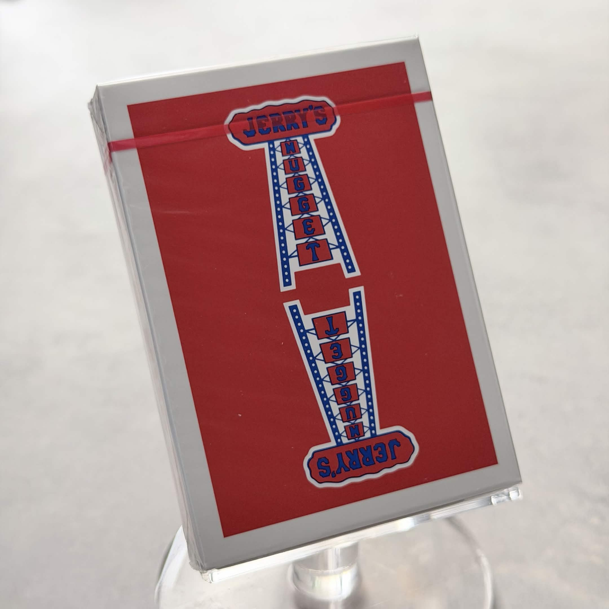 Jerry's Nugget - Modern Feel (Red) Playing Cards