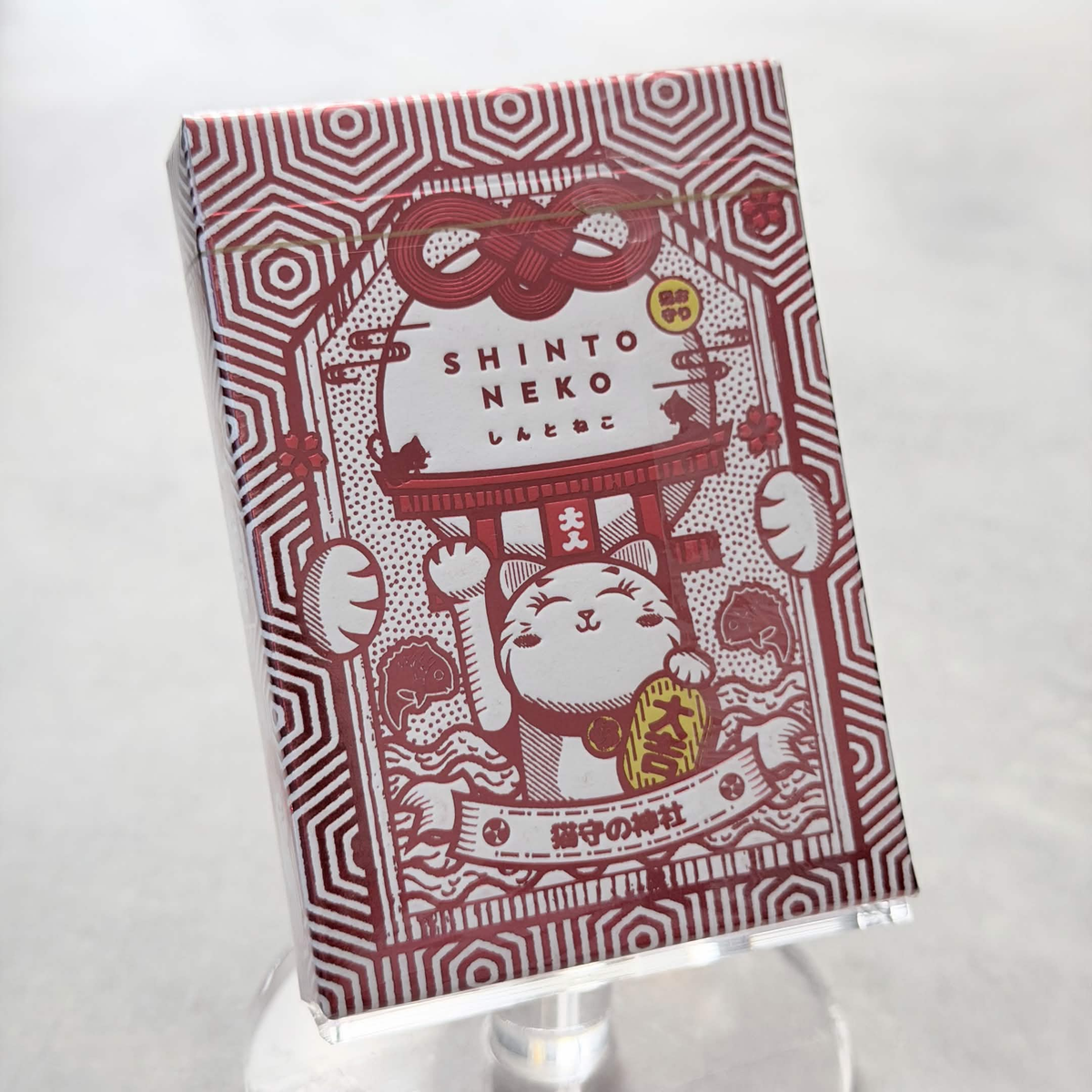 Shinto Neko (Red) Playing Cards