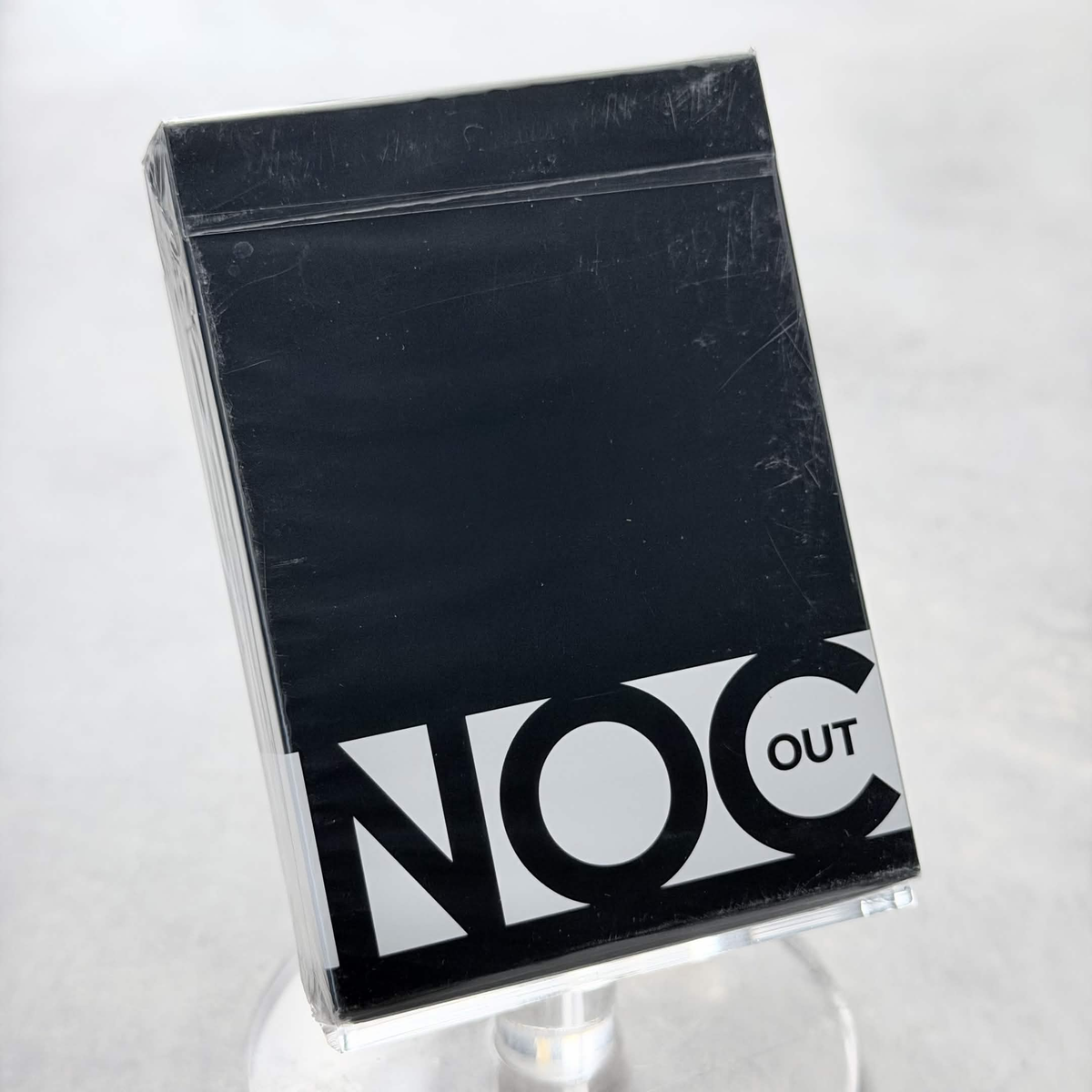 Noc Out (Black) Playing Cards