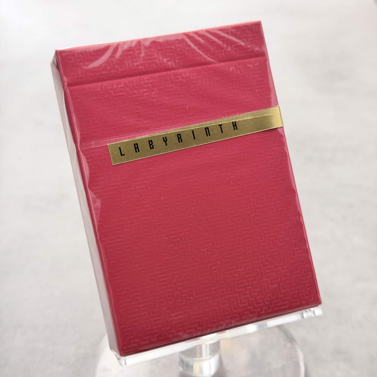 Labyrinth (Red) Playing Cards