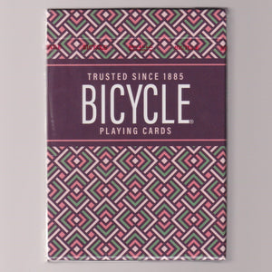 Bicycle Parquet Playing Cards (Red)