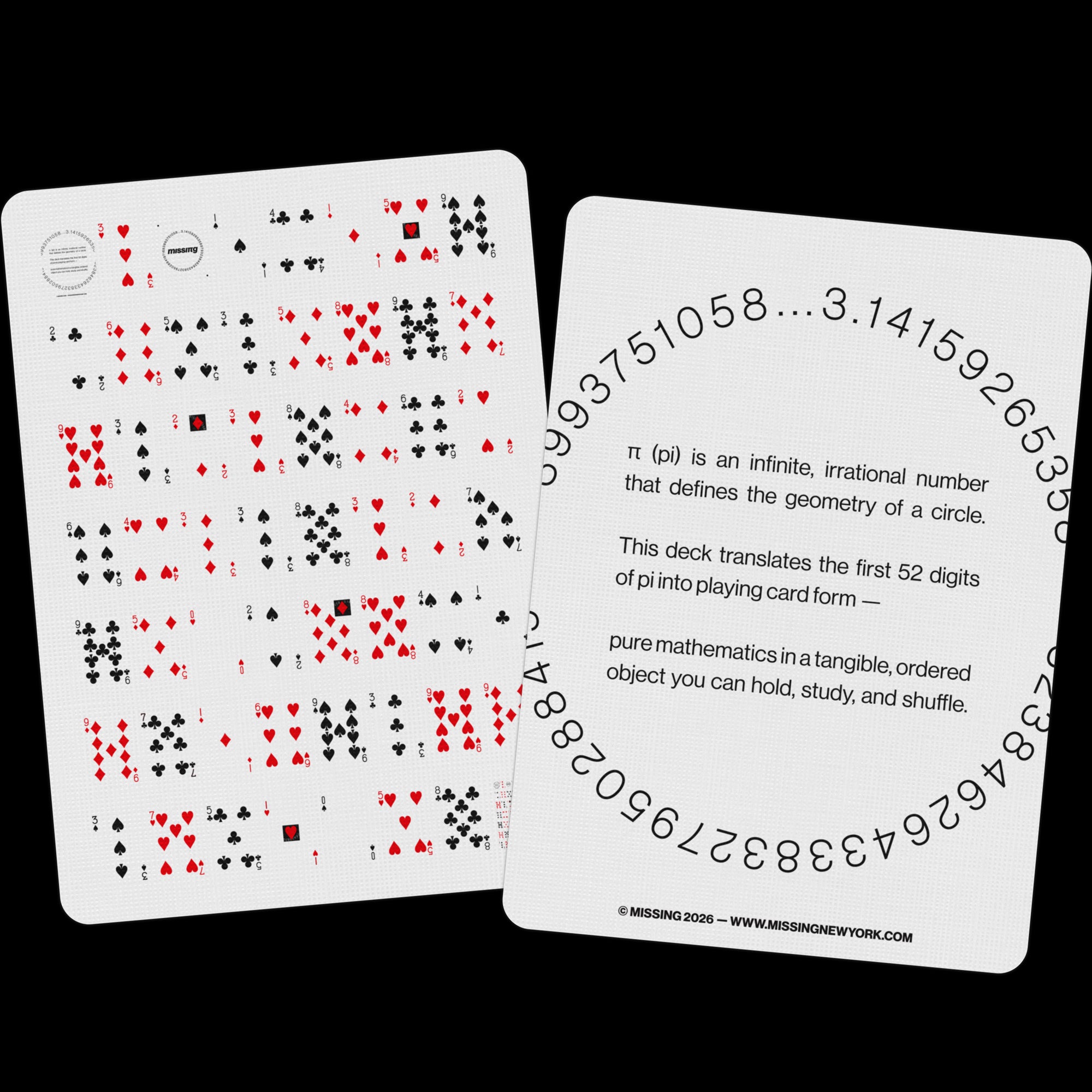 Pi Playing Cards