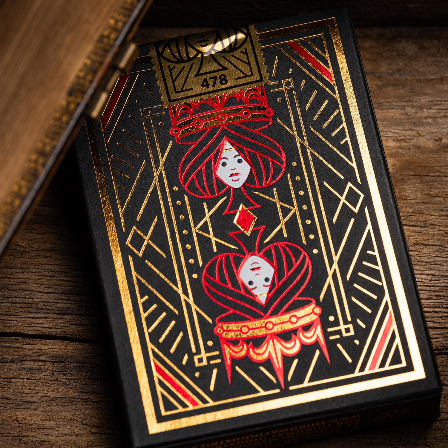 Simple Royal Red Playing Cards