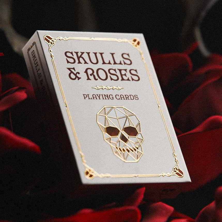Skulls & Roses Gilded Edition Playing Cards