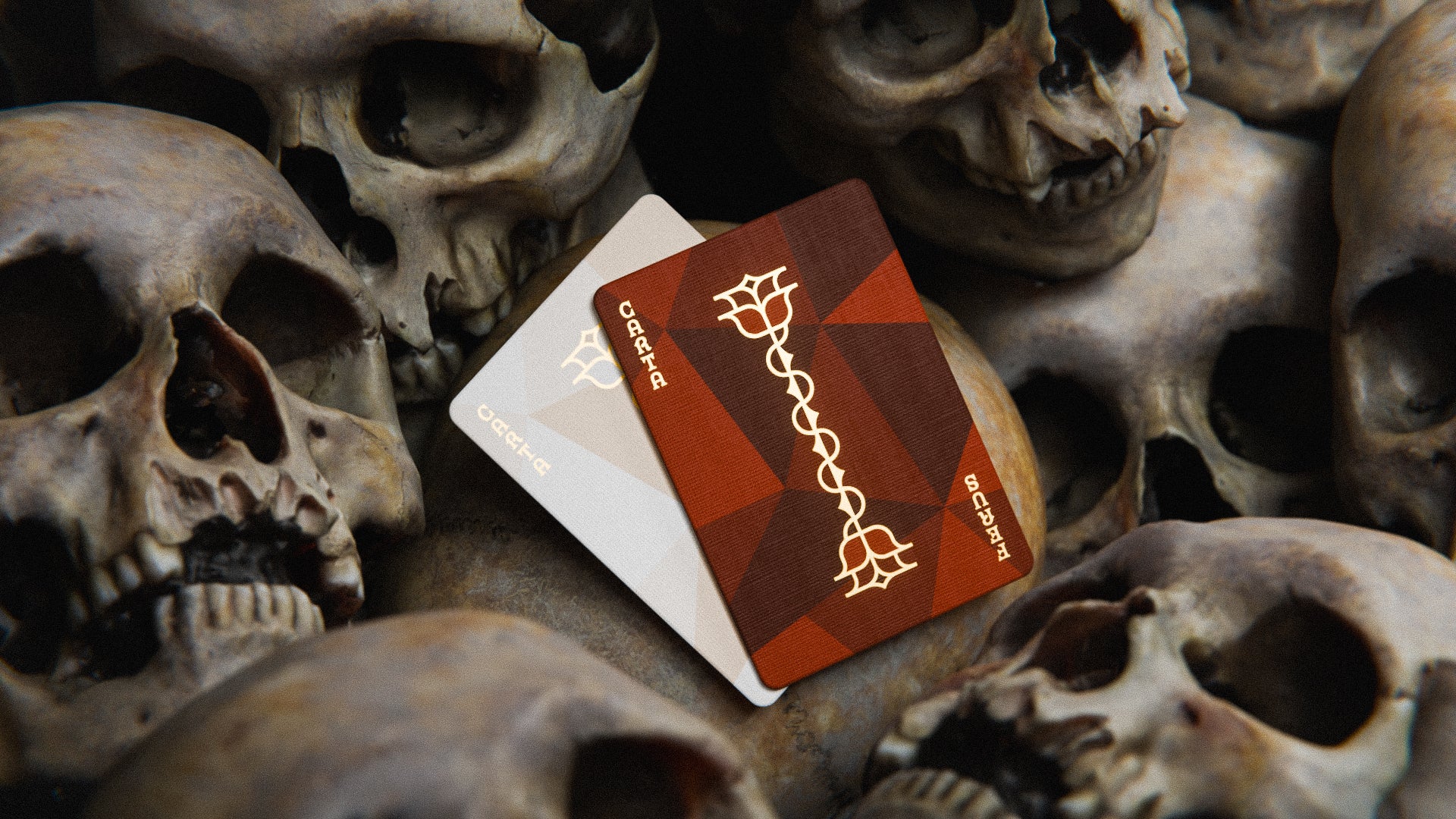 Skulls & Roses Gilded Edition Playing Cards