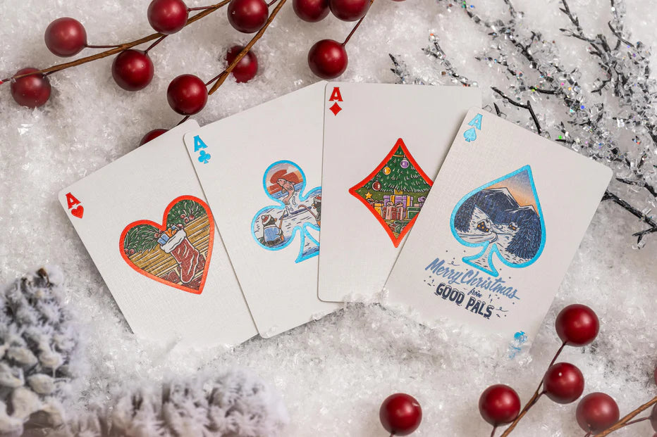 Good Pals Christmas (Limited Snow Globe Edition) Playing Cards