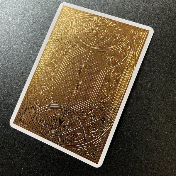 [CLEARANCE] Visions Future Edition Gold Gilded/Private Reserve Playing Cards