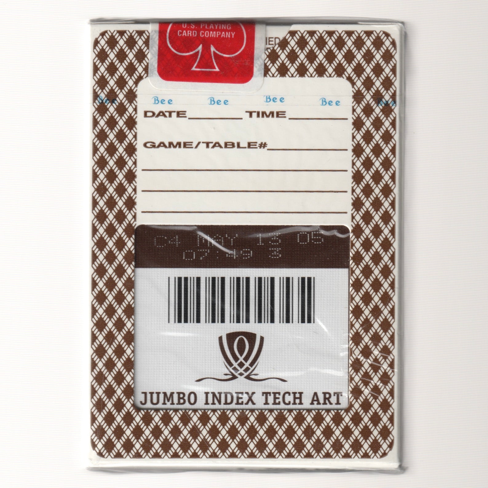 Bee Wynn Casino playing cards 5種 計5個 Bee Wynn Casino (Brown) [AUCTION] – SoCal Playing Cards LLC