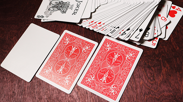 Bicycle Red Rider Back Playing Cards