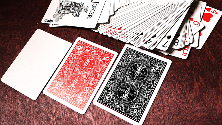 Bicycle Black Rider Back Playing Cards