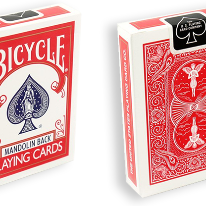 Bicycle Playing Cards 809 Mandolin Red by USPCC