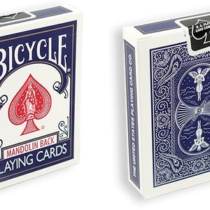 Bicycle Playing Cards 809 Mandolin Blue by USPCC