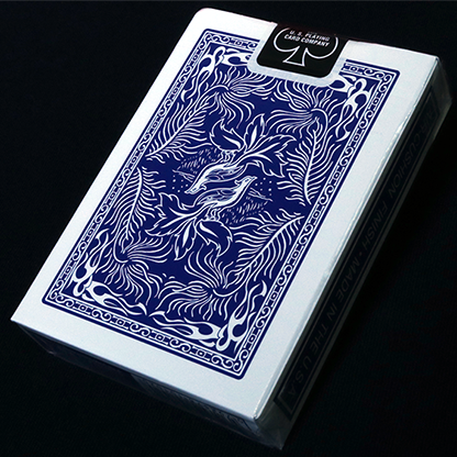 Phoenix Deck Large Index (Blue) by Card-Shark