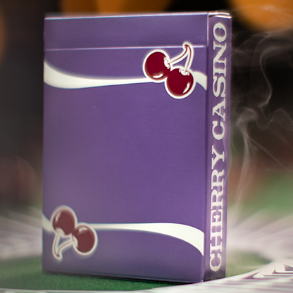 Cherry Casino (Desert Inn Purple) Playing Cards by Pure Imagination Projects