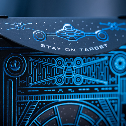 Star Wars Light Side (Blue) Playing Cards by theory11