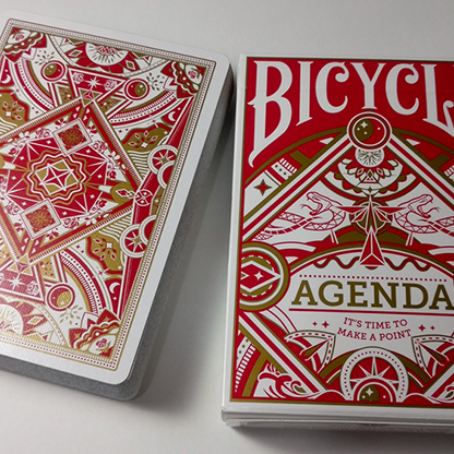 Agenda Red Basic Edition Playing Cards