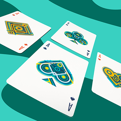 Play Dead V2 Playing Cards by Riffle Shuffle