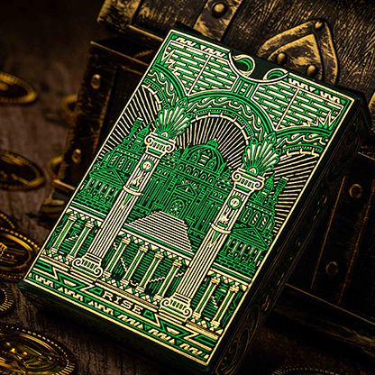 Atlantis Rise Edition Playing Cards by Riffle Shuffle
