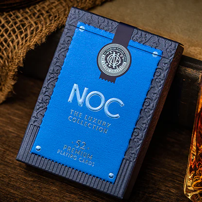 NOC (Blue) The Luxury Collection Playing Cards by Riffle Shuffle x The House of Playing Cards