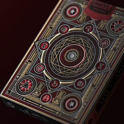 Avengers: Red Edition Playing Cards by theory11