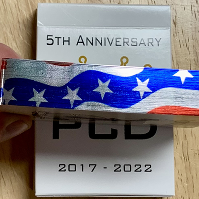 Gilded 5th Anniversary of PlayingCardDecks.com