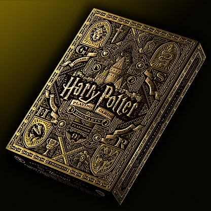 Harry Potter (Yellow-Hufflepuff) Playing Cards by theory11