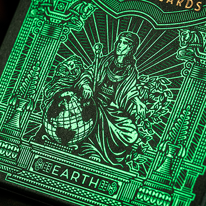 The Great Creator: Earth Edition Playing Cards by Riffle Shuffle