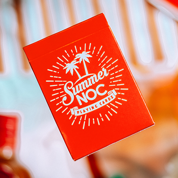 Summer NOC Pro Sunset (Orange) Playing Cards