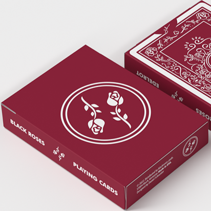 Black Roses Edelrot Playing Cards (Fully Marked)