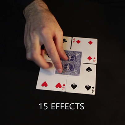 Bicycle Gaff Index (Gimmicks and Online Instructions)