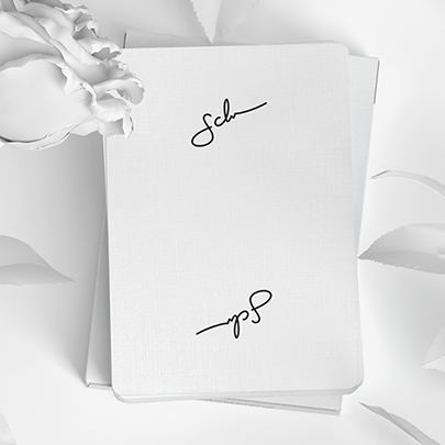 Daniel Schneider White Edition Playing Cards