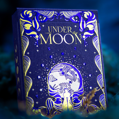 Under the Moon (Midnight Blue) Playing Cards