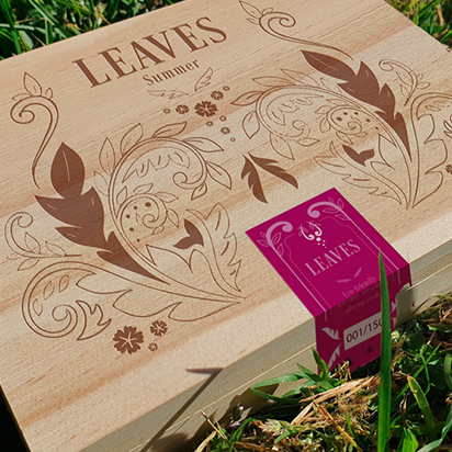 Wooden Leaves Summer Box Set Playing Cards by Dutch Card House Company