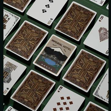 Imperial Hotel Playing Cards by Art of Play