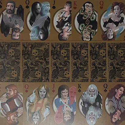 Bicycle Haunted House Playing Cards by Collectable Playing Cards