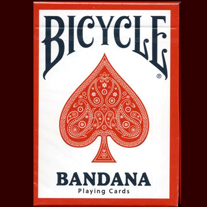 Bicycle Bandana (Red) Playing Cards