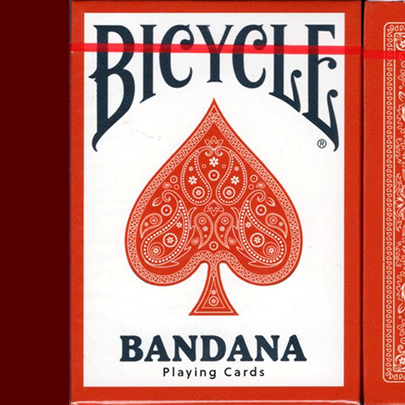Bicycle Bandana Stripper (Red) Playing Cards