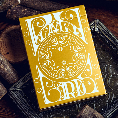 Smoke & Mirrors V9, Gold (Standard) Edition Playing Cards by Dan