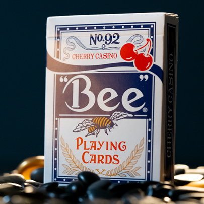 Limited Bee X Cherry (Blue) Playing Cards – SoCal Playing Cards LLC Limited Bee X Cherry (Blue) Playing Cards – SoCal Playing Cards LLC