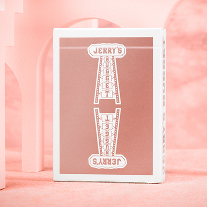 Jerry's Nugget Monotone (Rose Gold) Playing Cards