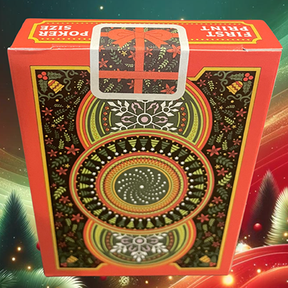 Bicycle Nutcracker (Red) Playing Cards