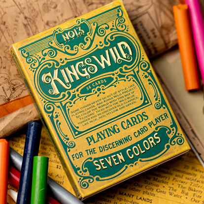 Crayon Playing Cards by Kings Wild Project