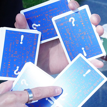 Simple Doodle (Color) Playing Cards by Bacon Playing Card