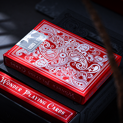 Scarlet Wonder (Signature Cold Foil) Playing Cards