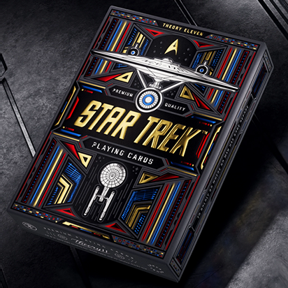 Star Trek Dark Edition (Black) Playing Cards by theory11