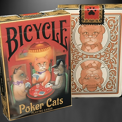 Bicycle Poker Cats V2 Playing Cards