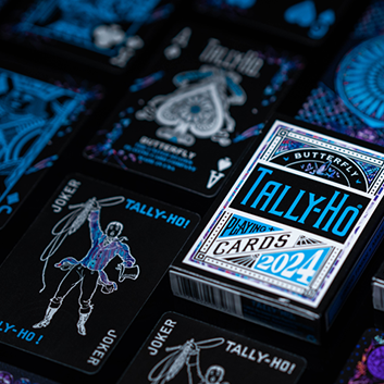 Tally-Ho 2024 (Butterfly) Playing Cards by US Playing Card Co