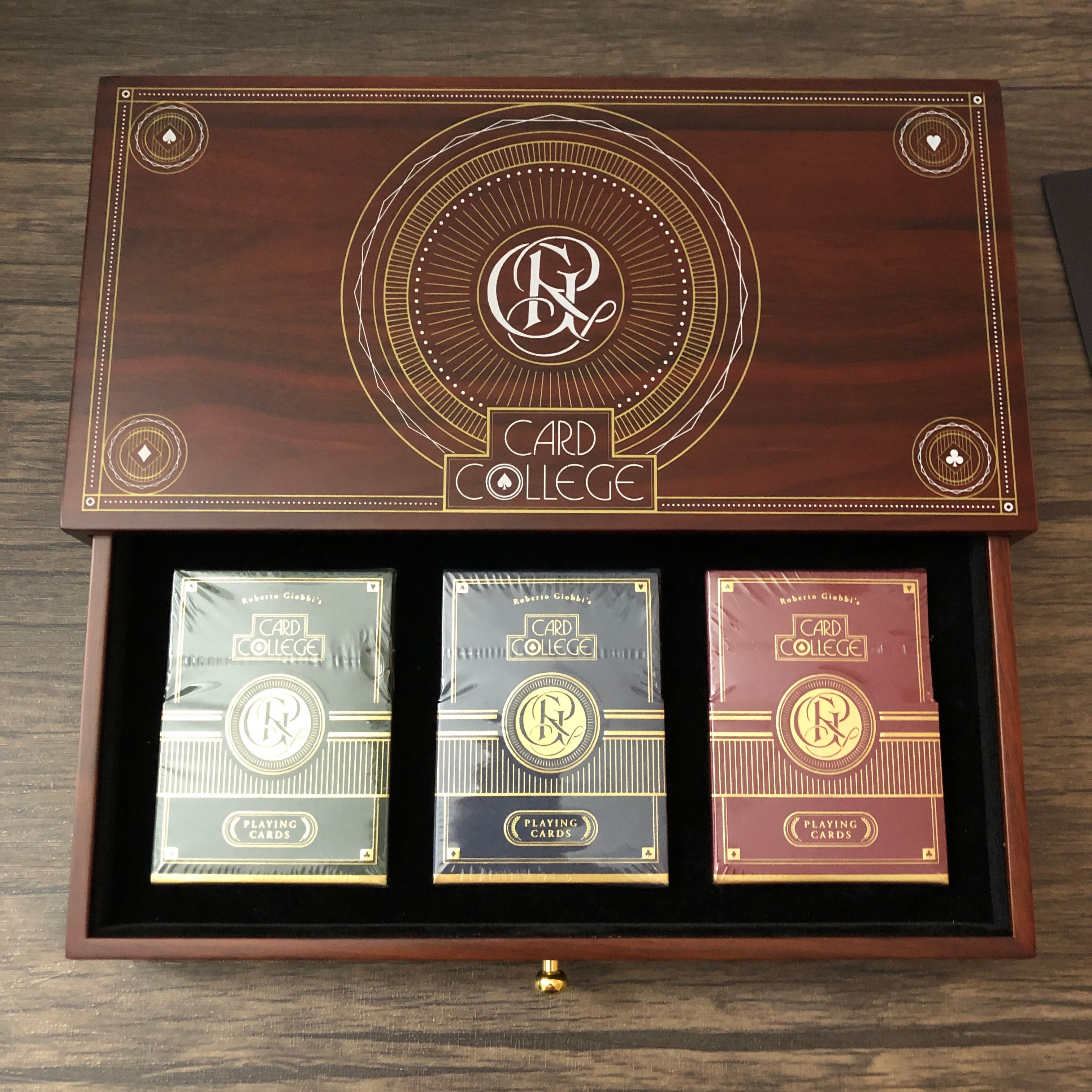 Card College - Walnut Deluxe Box Set (38/100)