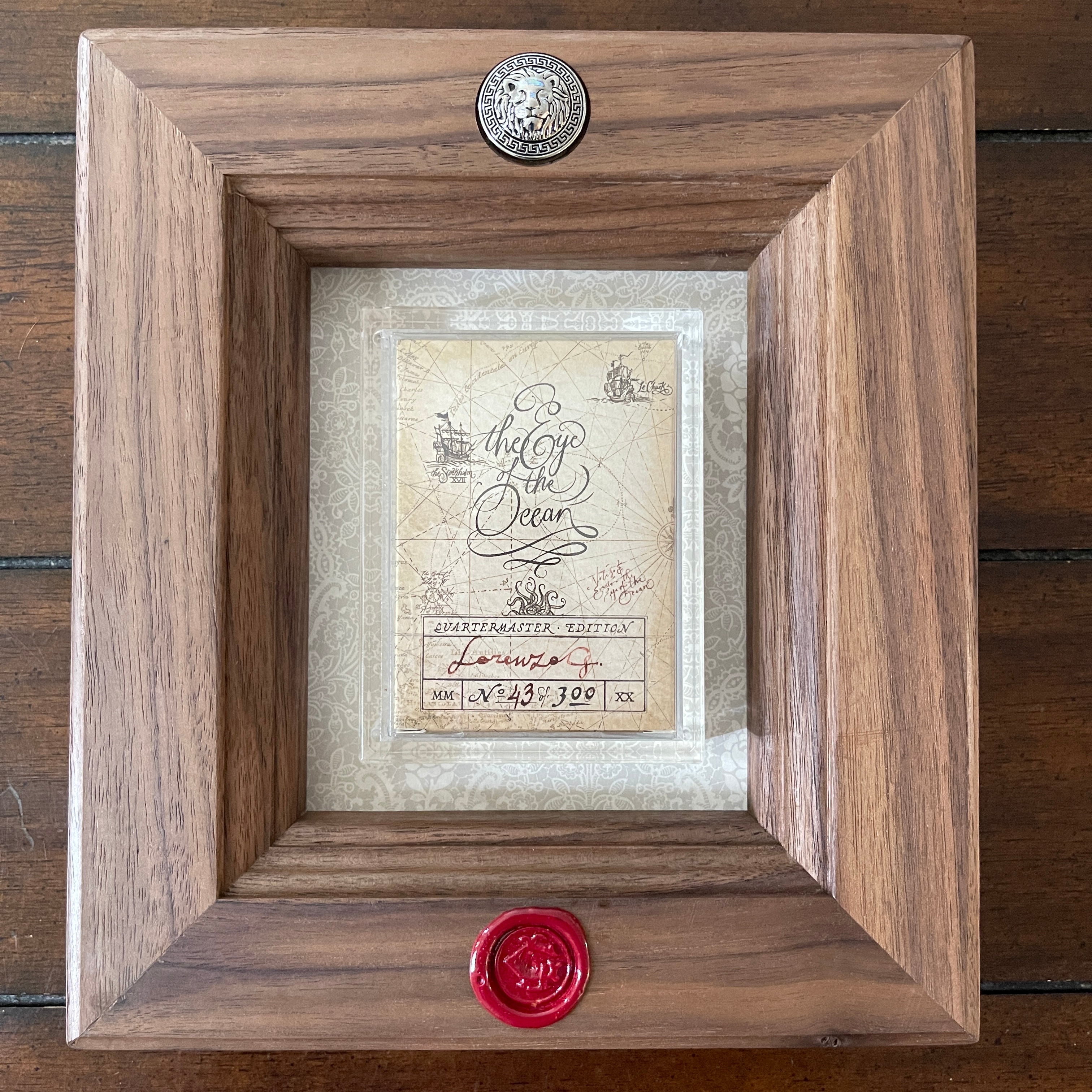 The Eye Of The Ocean (Quartermaster Edition #043/300, CUSTOM FRAMED)