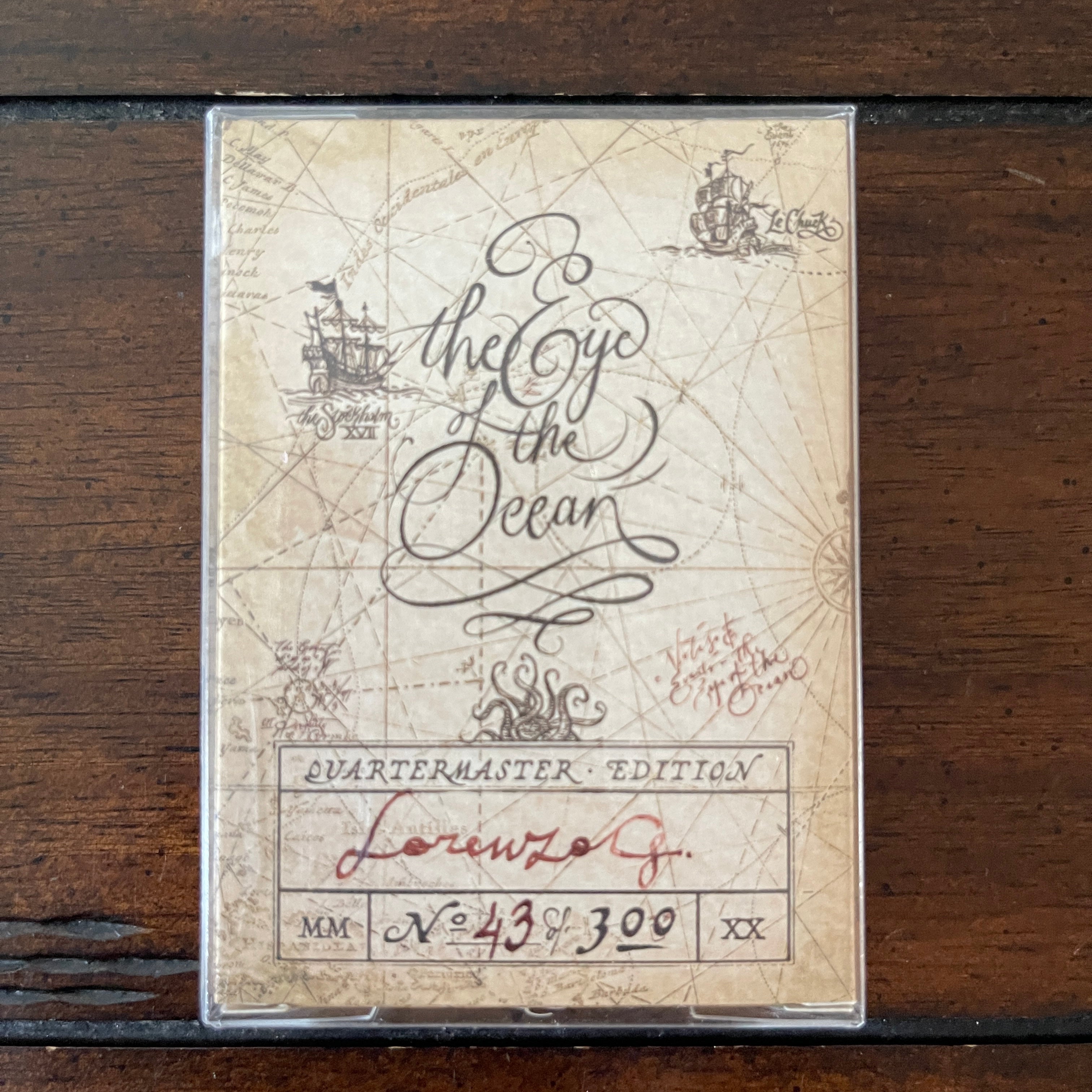 The Eye Of The Ocean (Quartermaster Edition #043/300, CUSTOM FRAMED)